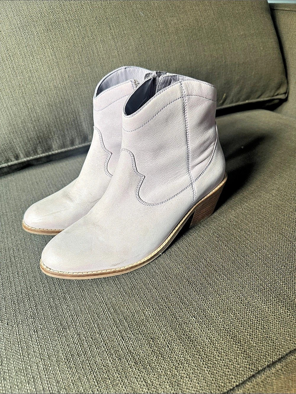 Seychelles Ankle Boot lilac cowboy boot